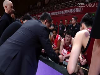 CBA季后赛四分之一决赛 浙江稠州金租VS上海久事 20240419